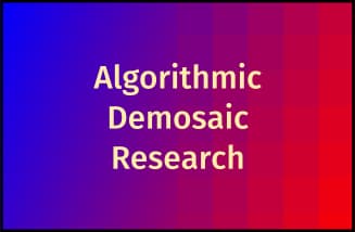 Algorithmic Demosaic Research