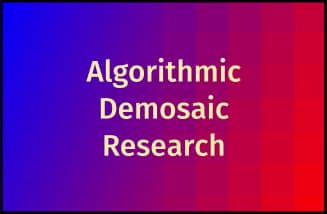 Algorithmic Demosaic Research